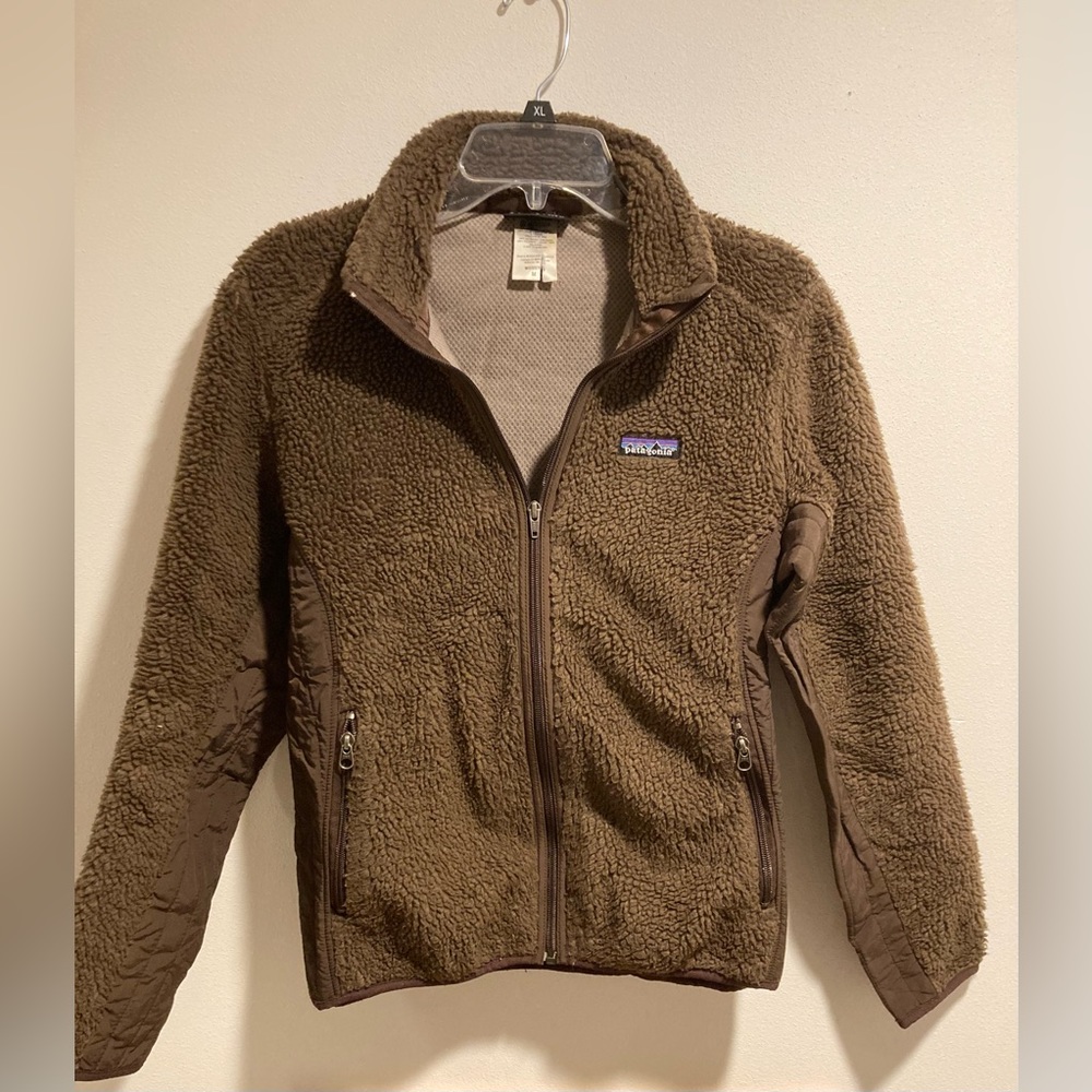 Patagonia Fuzzy Zip-Up - Women’s Medium